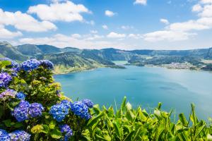 Azores - Lake of Sete Cidades in Sao Miguel