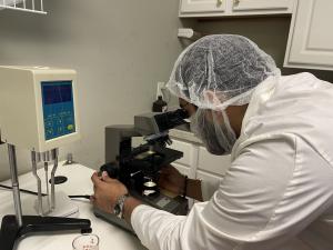 inspecting microbes