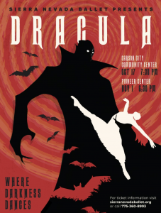 DRACULA — The Ballet 2026 Event Poster