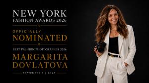 Portrait of fashion photographer Margarita Dovlatova