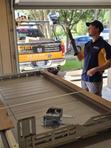 Judah Buzaglou, president of Easy Garage Door Repair in Houston.
