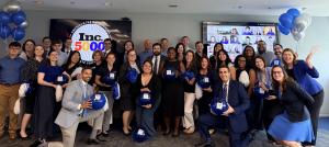The PJI Law Team Celebrates Inc. 5000 Recognition