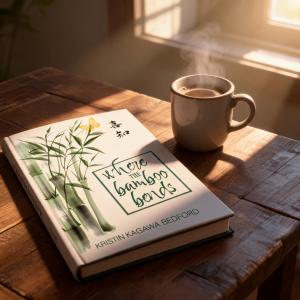 3D image of Where the Bamboo Bends by Kristin Kagawa Bedford, a historical novel about Japanese-American Immigration 1913-1919 and early Japanese Texans