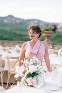 Italian Market wedding favour experience at a destination wedding in Tuscany