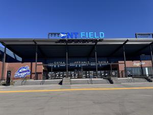 Photo of Gate A at ONT Field