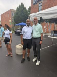 Photo of Nathaniel Lee and Ryan Mears at the LCF Community Event