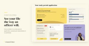 Student Visa Express - Top AI for study permit applications, see your file the way an officer would see it