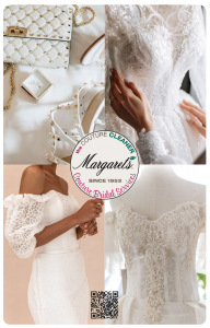 Margaret’s brings its award-winning couture bridal expertise to the Luxe & Love Bridal Show, from wedding gown cleaning and alterations to restoration and museum-quality preservation.