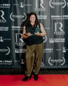 Tiffany Chandon holds multiple awards after winning at WitnessTree Film Festival for SANDWICHED
