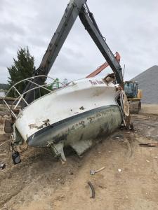 Thirty-two abandoned and derelict vessels (ADVs) were removed