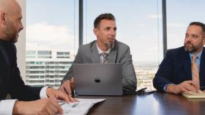 Phillips Law Group - Injury Lawyers in Phoenix, Arizona - Attorneys in Boardroom