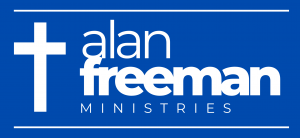 The logo for Alan Freeman Ministries International