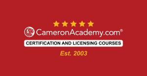 Cameron Academy of Real Estate logo, certification and licensing courses, established 2003