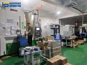 Gear Skiving Machine at Hansheng Automation's gear facility in Dongguan, China.