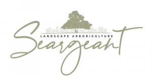 Official corporate logo of Seargeant Landscape & Arboriculture with tree graphic and landscape typography.