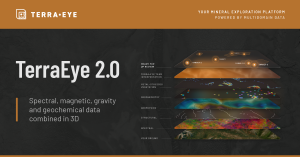 TerraEye 2.0: Spectral, magnetic, gravity and geochemical data combined in 3D