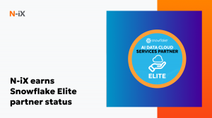 N-iX named Snowflake Elite Tier Partner