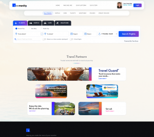 New TravManity Booking Engine