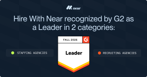 Hire With Near recognized as G2 Leader