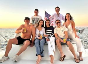 boat party in San Diego..