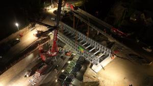 Acrow Bridge installation in Cork, Ireland