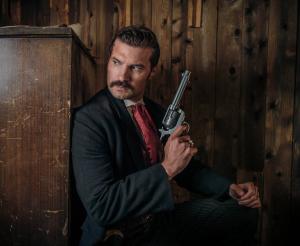 Jeff DuJardin as the Marquis de Morès in season 2 of ELKHORN (photo credit: Morgan Weistling)