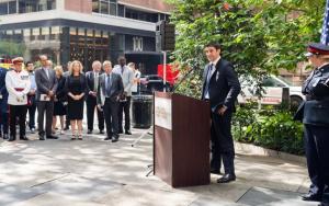 Jonathan Egan, Co-CEO of the British Memorial Garden Trust and a 9/11 Family Member
