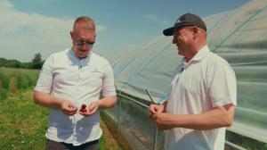 Cashel Palace Land to Table The Apple Farm Owner Con Traas with Director of Culinary Stephen Hayes Tasting