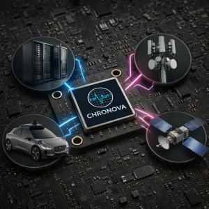 Chronova timing chips unlocking performance bottlenecks in servers, racks, telecom, and physical & autonomous AI.