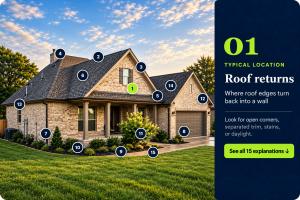 TrueCareOK’s Interactive Oklahoma Home Guide highlights 15 common areas where homeowners can look for potential wildlife entry points.