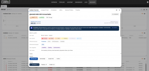 Screenshot of an Unryo incident detail view, showing probable root cause, affected resources, alert severity, and options to assign a team or connect ticketing systems.