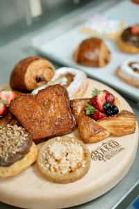 Assorted pastries from Chef Grecia Ramos' bakery, Baked, in Castroville, Texas.