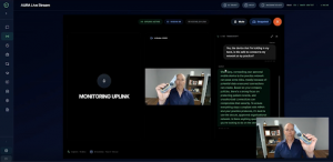 AURA AI’s Visual Feed identifies a potential surgical-room contamination risk