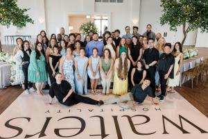 The Walters Wedding Estates team celebrates the grand opening of The Laiken on Lake Travis