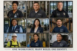 image for workers in uniforms