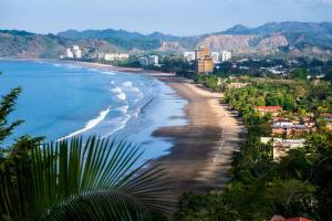Aerial view of Jaco Beach, Costa Rica