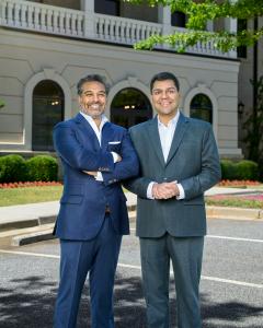 Dr Shreyas Makwana and Dr Mike Majmundar, board certified plastic surgeons