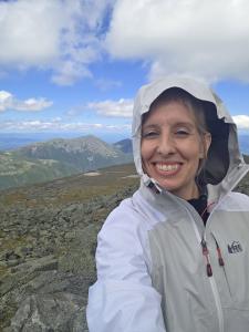 Amanda McKeen, creator of White Mountains Directory in the White Mountains of New Hampshire