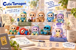 CUTE TAMAGON “Bad Mood Keeper Series”
