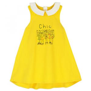 Ghost mannequin Photo of a kids dress. A soft feather look with an invisible mannequin styling