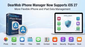 DearMob iPhone Manager Supports iOS 27