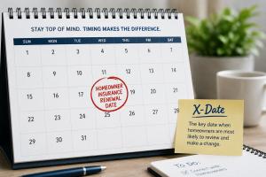 Homeowner X-Date Calendar