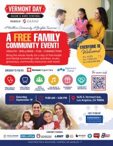 Vermont Day: Salud & Care Festival Promotional 1 English