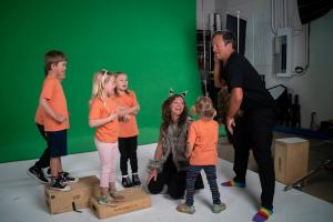 Rainbow Socks BTS with Kids