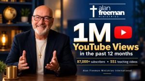 Alan Freeman Ministries International celebrates 1 million YouTube views in 12 months.