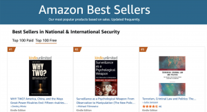 WHY TWO? by Dmitry Mintz ranked No. 1 in Amazon’s Top 100 Free National & International Security books.