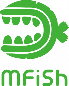 mfish E-Tank 240W GaN desktop charging station in a multi-device workspace