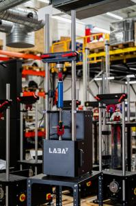 LABA7 MICRO shock dyno in Manufacturing facilities