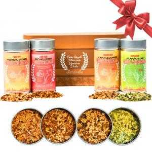 Chili Crunch Seasoning Gift Set - Gustus Vitae