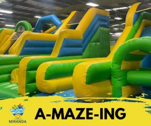 inflatable at Inflatable World Miranda, Sydney's biggest Inflatable indoor park